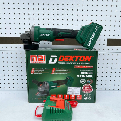 MÁY MÀI GÓC SỬ DỤNG PIN 21V 100mm DEKTON M21-AG100BT - HÀNG CHÍNH HÃNG