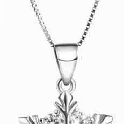 Dây Và Mặt Dây Chuyền Bạc Hiểu Minh DMD077Y bông tuyết