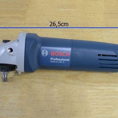 MÁY MÀI GÓC 710W 100 BOSCH GWS 6-100 S (CÔNG TẮC ĐUÔI) - HÀNG CHÍNH HÃNG
