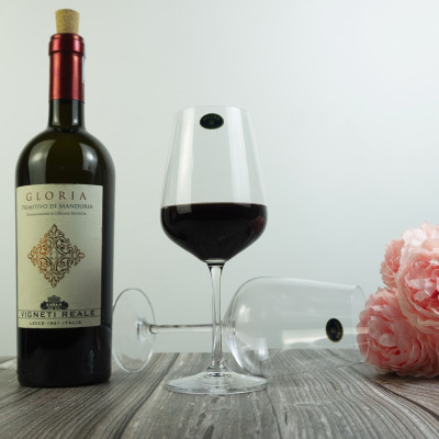 Ly Rượu Vang Pha Lê Tiệp Khắc Crystalite Bohemia Strix 450ml