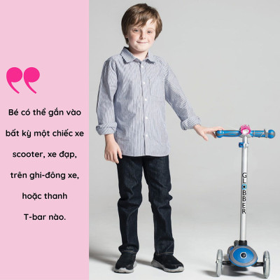 Bộ Tín Hiệu Còi, Đèn Globber Mini Buzzer - Hồng