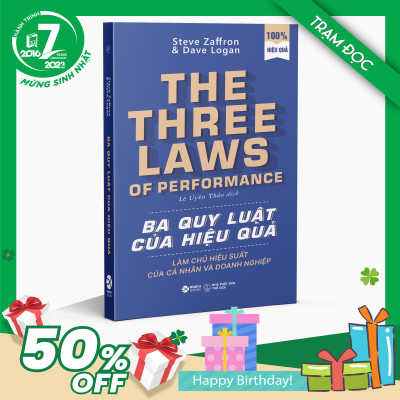 Trạm Đọc Official | Sách: Ba Quy Luật Của Hiệu Quả (Tái Bản)