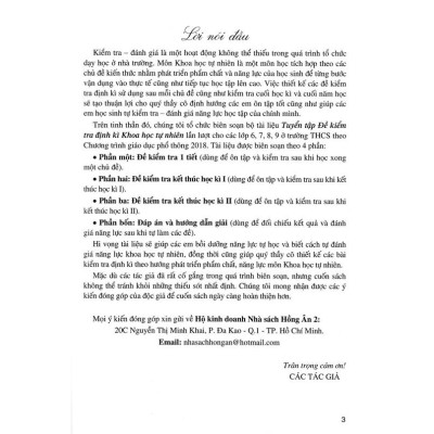 Tuyển Tập Đề Kiểm Tra Định Kì Khoa Học Tự Nhiên Lớp 8 (Dùng Chung Cho Các Bộ SGK Hiện Hành)  (HA-MK)