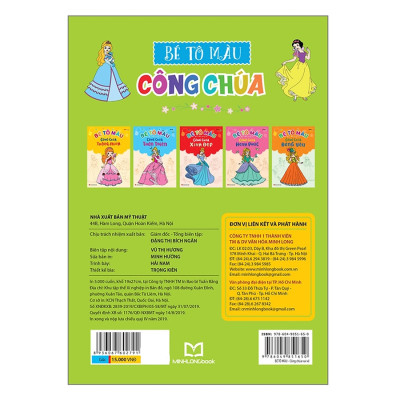 Bé Tô Màu - Công Chúa Vui Vẻ - Bản Quyền