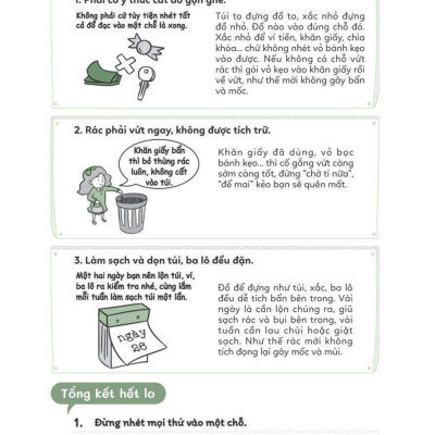 Sách - Tự Lập Từ Tiểu Học - Ngăn Nắp Gọn Gàng