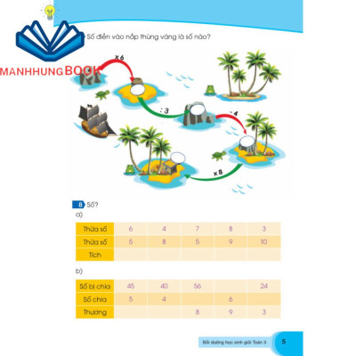 Sách - Bồi Dưỡng Học Sinh Giỏi Toán Lớp 3 - Biên soạn theo chương trình GDPT mới.