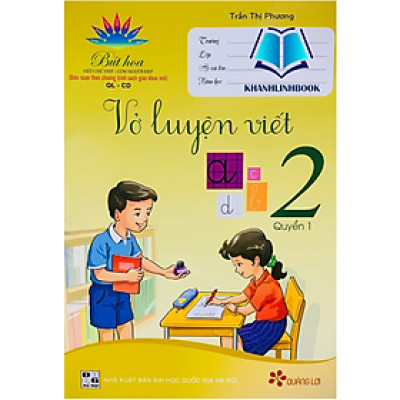 Sách - Vở luyện viết 2 quyển 1 (Cánh diều)