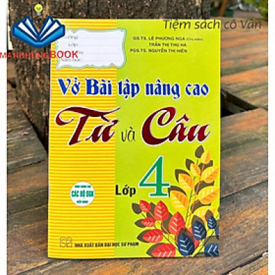 Sách - Vở bài tập nâng cao Từ và Câu lớp 4
