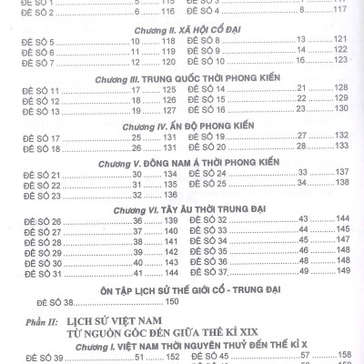 Bộ Đề Kiểm Tra Trắc Nghiệm Và Tự Luận Lịch Sử 10 (Tái Bản)
