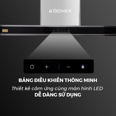  MÁY HÚT MÙI KOCHER K-225D (90CM) - HÀNG CHÍNH HÃNG