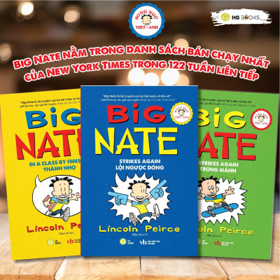 Truyện tranh Big Nate: In a Class By Himself - Tập 1: Thánh Nhọ - Bản Song Ngữ. Tặng Kèm File Nghe