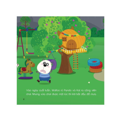 Kỹ Năng Sống - Cùng Wolfoo Rèn Kỹ Năng An Toàn - Khi Xảy Ra Mưa Bão - Bản Quyền