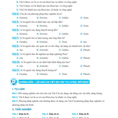 Giải Bài Tập Và Học Tốt Vật Lý 10 (Theo SGK Kết Nối Tri Thức Với Cuộc Sống) - MEGA