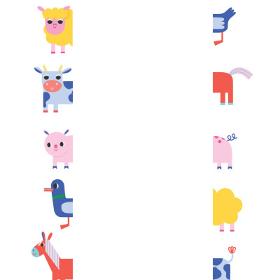 30++ Hoạt Động Rèn Luyện Kỹ Năng Tư Duy Cho Trẻ - Ghép Cặp_DTI