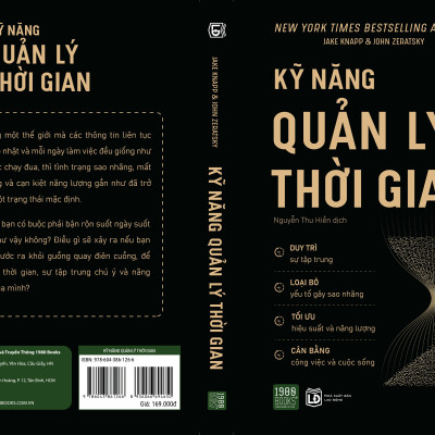 Kỹ năng quản lý thời gian - Jake Knapp & John Zeratsky (1980BOOKS HCM)