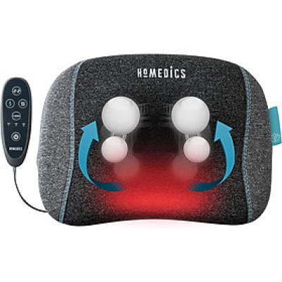 Gối massage Shiatsu TruHeat công nghệ GEL pin sạc Homedics TH-SPTF2000 Hàng Chính Hãng