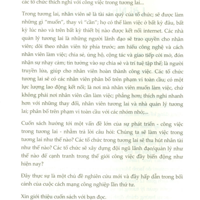 Công Việc Trong Tương Lai