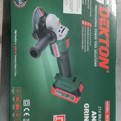 MÁY MÀI GÓC DÙNG PIN LI-ION 21V 100mm DEKTON M21-AG100S - HÀNG CHÍNH HÃNG