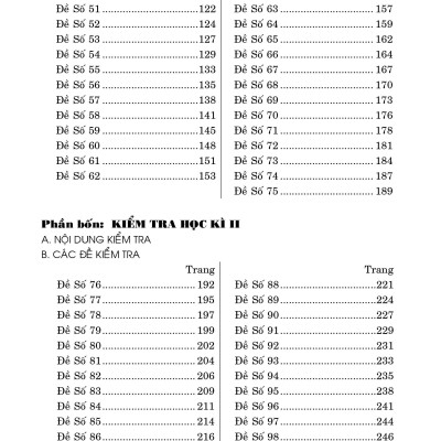 100 Đề Kiểm Tra Toán 2