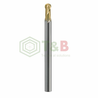 Dao Phay Cầu R4 x 8 x 60L Union Tool Model HSB2080-0800,Dao phay ngón gia công sau nhiệt