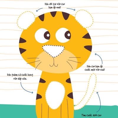 Dán Hình Siêu Đáng Yêu - Khu Rừng