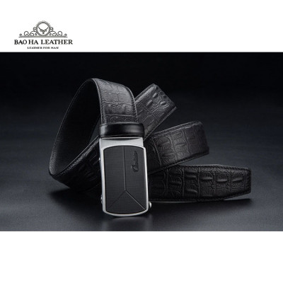 Thắt Lưng Nam Ciartuar BH280 Dây Lưng Nam Da Bò Dập Nổi Vân Da Cá Sấu Sang Trọng Khóa Tự Động Hợp Kim Cao Cấp