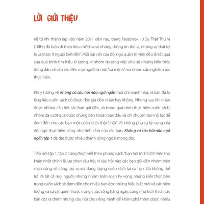 Không Có Câu Hỏi Nào Ngớ Ngẩn - Tập 2