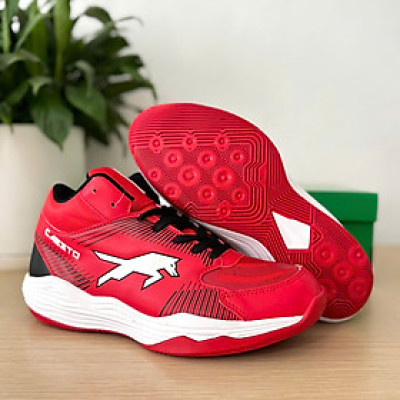 Giày bóng chuyền VHD Cabeto Sói đầu đàn đế có đệm hơi bảo vệ khớp gối, cày sân bê tông siêu bền - Chính hãng