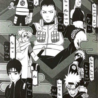 Tiểu Thuyết Naruto - Shikamaru Bí Truyền: Ám Mặc Phù Vân