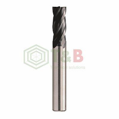 Dao Phay Phẳng 4 Me D12x26x75L Union Tool Model C-CES4120,Dao phay ngón gia công trước nhiệt, đồng, nhôm