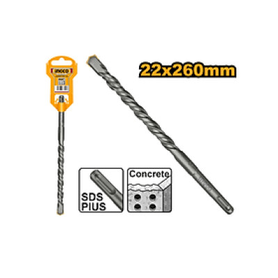 [CHÍNH HÃNG] Mũi khoan bê tông đuôi gài 22x260mm DBH1212201 INGCO