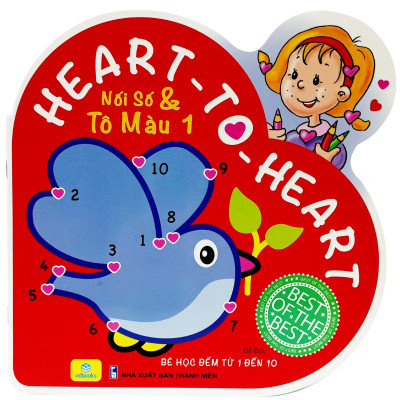 Heart To Heart - Nối Số Và Tô Màu 1