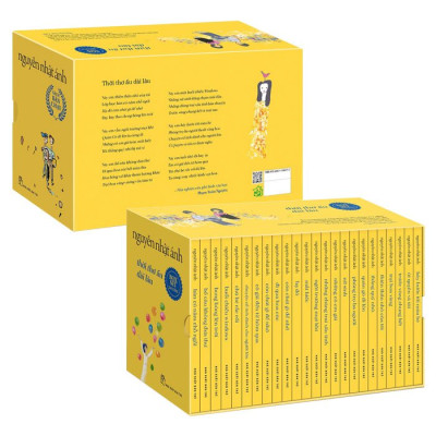 Boxset Thời Thơ Ấu Dài Lâu 24 Cuốn - Nguyễn Nhật Ánh (Phiên Bản Vàng Ấm Áp)