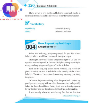 Sách - 120 bài luận tiếng Anh (bìa mềm)