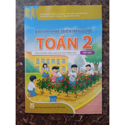 Sách - Combo Bài tập phát triển năng lực môn Toán lớp 2 (2 tập) - Theo chương trình giáo dục phổ thông 2018