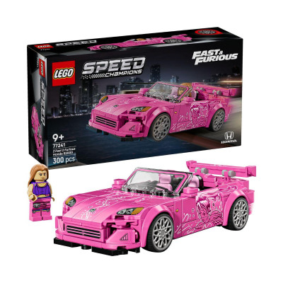 LEGO SPEED CHAMPIONS 77241 Đồ Chơi Lắp Ráp Siêu Xe Honda S2000 (300 chi tiết)