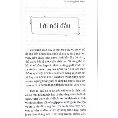 Tự Tin Trong Kinh Doanh - Làm Chủ Kỹ Năng Kinh Doanh Đỉnh Cao - Vanlangbooks