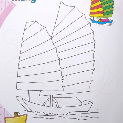 Tập Tô Màu Nhà Trẻ - Chủ Đề Giao Thông (Tái Bản 2022)