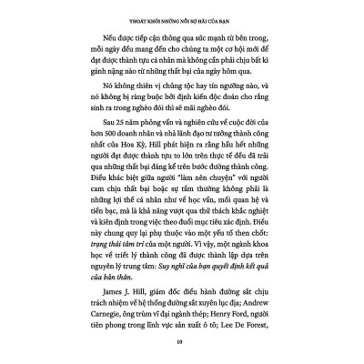 Sách - Thoát Khỏi Những Nỗi Sợ Hãi - Để Tiến Bước Tới Thành Công - Tân Việt Books