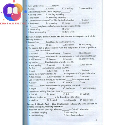 Sách - luyện thi cấp tốc môn tiếng anh