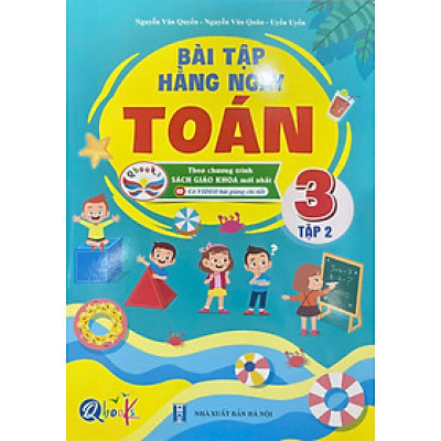 Bài tập hằng ngày Toán 3 tập 2 - Biên soạn theo chương trình SGK Cánh diều