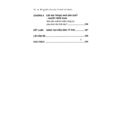 Sách - Bí quyết của các tỷ phú tự thân lập nghiệp