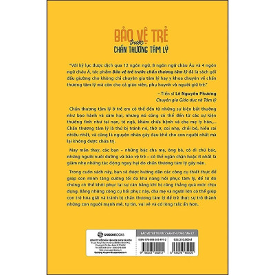 Bảo vệ trẻ trước chấn thương tâm lý