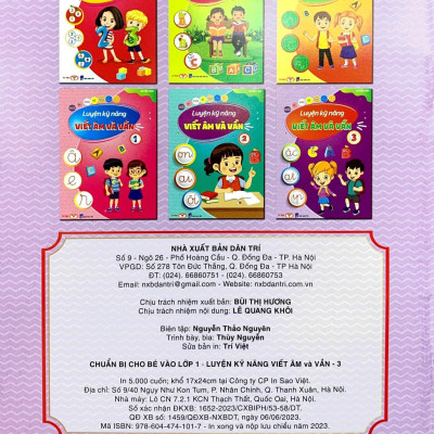 Chuẩn Bị Cho Bé Vào Lớp 1 - Luyện Kỹ Năng Viết Âm Và Vần 3