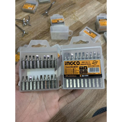 BỘ 20 ĐẦU MŨI BẮT VÍT INGCO SL1 SL2 - HÀNG CHÍNH HÃNG