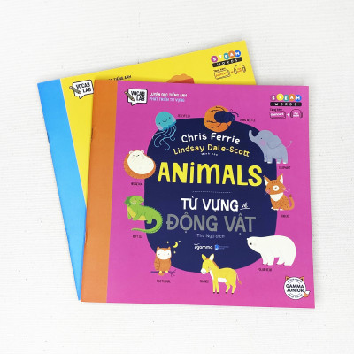STEAM WORDS: Animals - Từ Vựng Về Động Vật (*** Sách Bản Quyền ***)