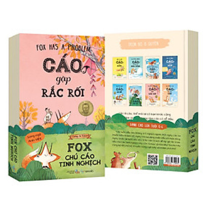 Sách Chú Cáo Tinh Nghịch | Combo 8 Cuốn | Sách Thiếu Nhi Song Ngữ | Corey R. Tabor | Sanhobooks