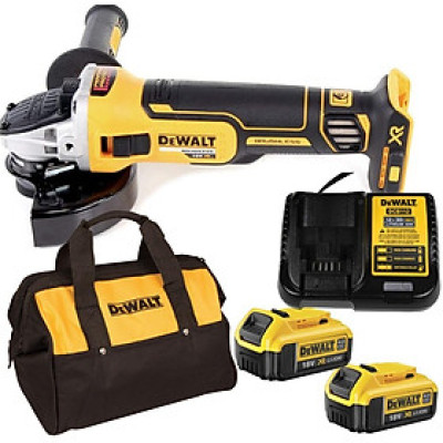 MÁY MÀI PIN CẦM TAY 18V/BL 800W 125MM DEWALT DCG405M2- HÀNG CHÍNH HÃNG