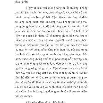 Sách - Khi Nỗi Đau Tuột Khỏi Tay Cậu Có Một Con Người Toàn Vẹn Ở Đó