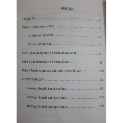 Sách - Luyện thi vào lớp 10 môn Toán chuyên đề Hàm số